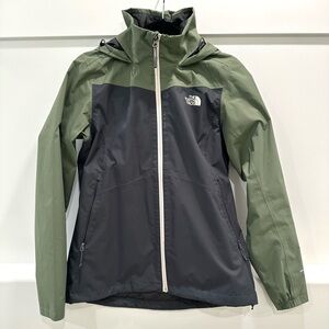 The North Face rain jacket